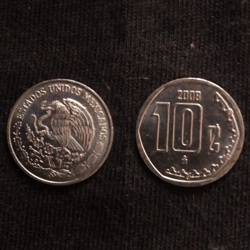 10 Centavos - Mexico ( Random Year)