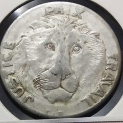 10 Francs - Congo 1965 (Single year Issue) Scarce