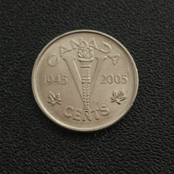 5 Cents 2005 (60th Anniversary of the Victory in Europe) - Canada