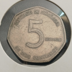 5 Cordobas 1980 - Nicaragua
