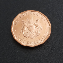 1 Shilling - Uganda 1987