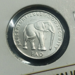 5 Shillings 2002 UNC - Somalia (FAO Issue)