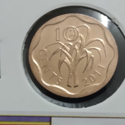 10 Cents 2011 UNC - Swaziland