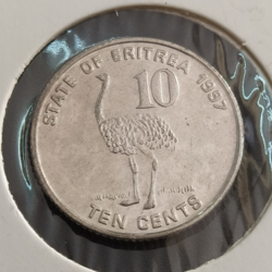 10 Cents Eritrea 1997