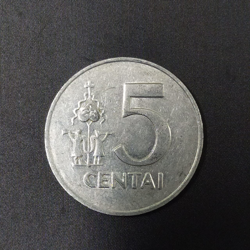 5 Centai 1991 - Lithuania