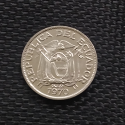 5 Centavos 1970 UNC- Ecuador