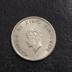 Quarter Rupee Tiger - George VI