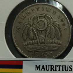 5 Rupees - Mauritius (Big Coin)