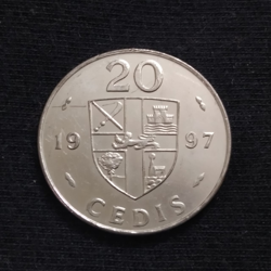 20 Cedi 1997 UNC - Ghana