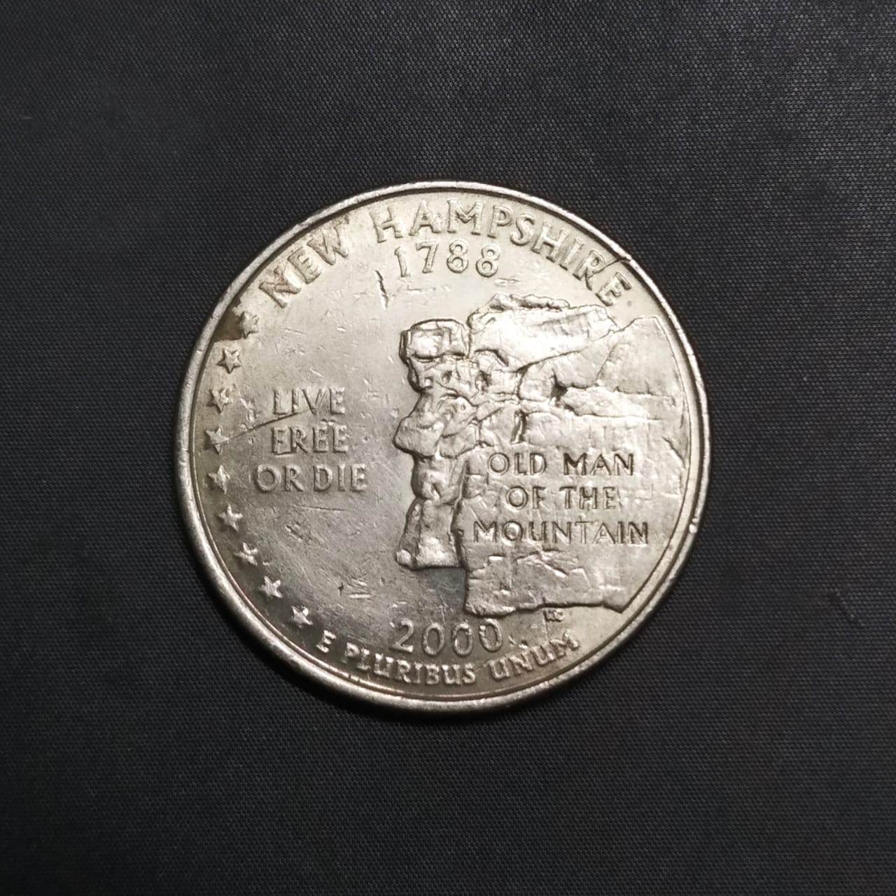 1/4 Dollar - New Hampshire - State Commemorative