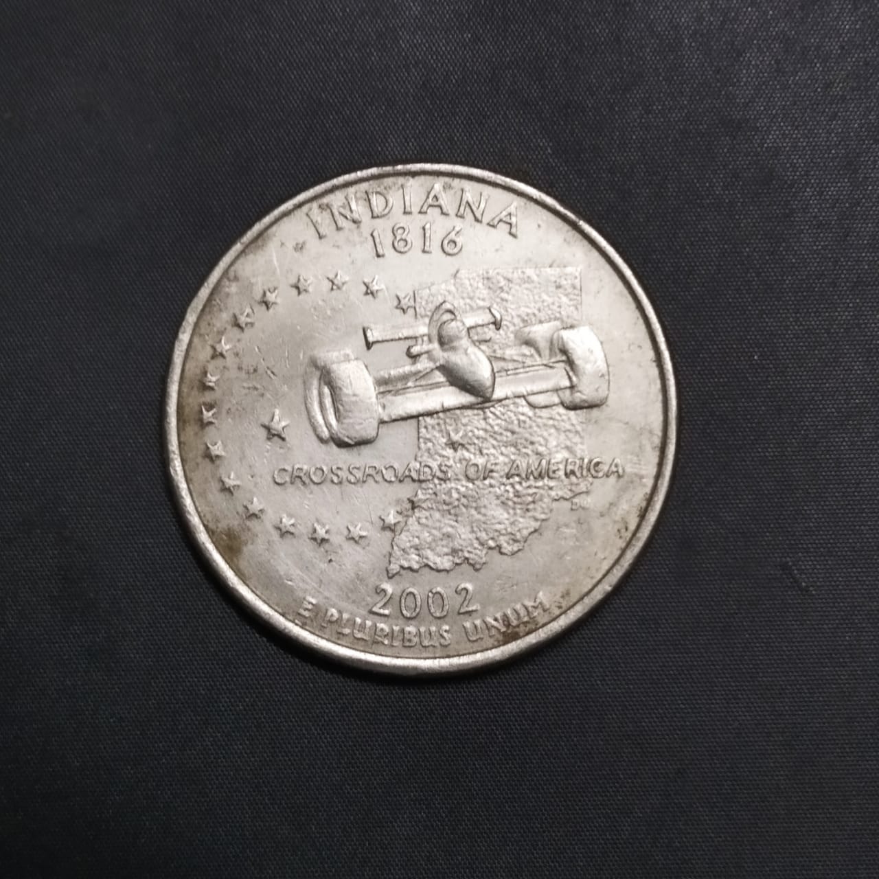 1/4 Dollar - Indiana - State Commemorative