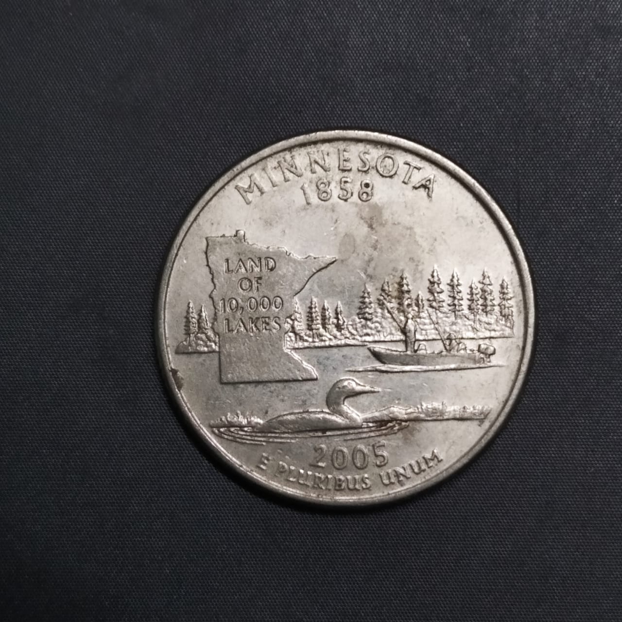 1/4 Dollar - Minnesota - State Commemorative