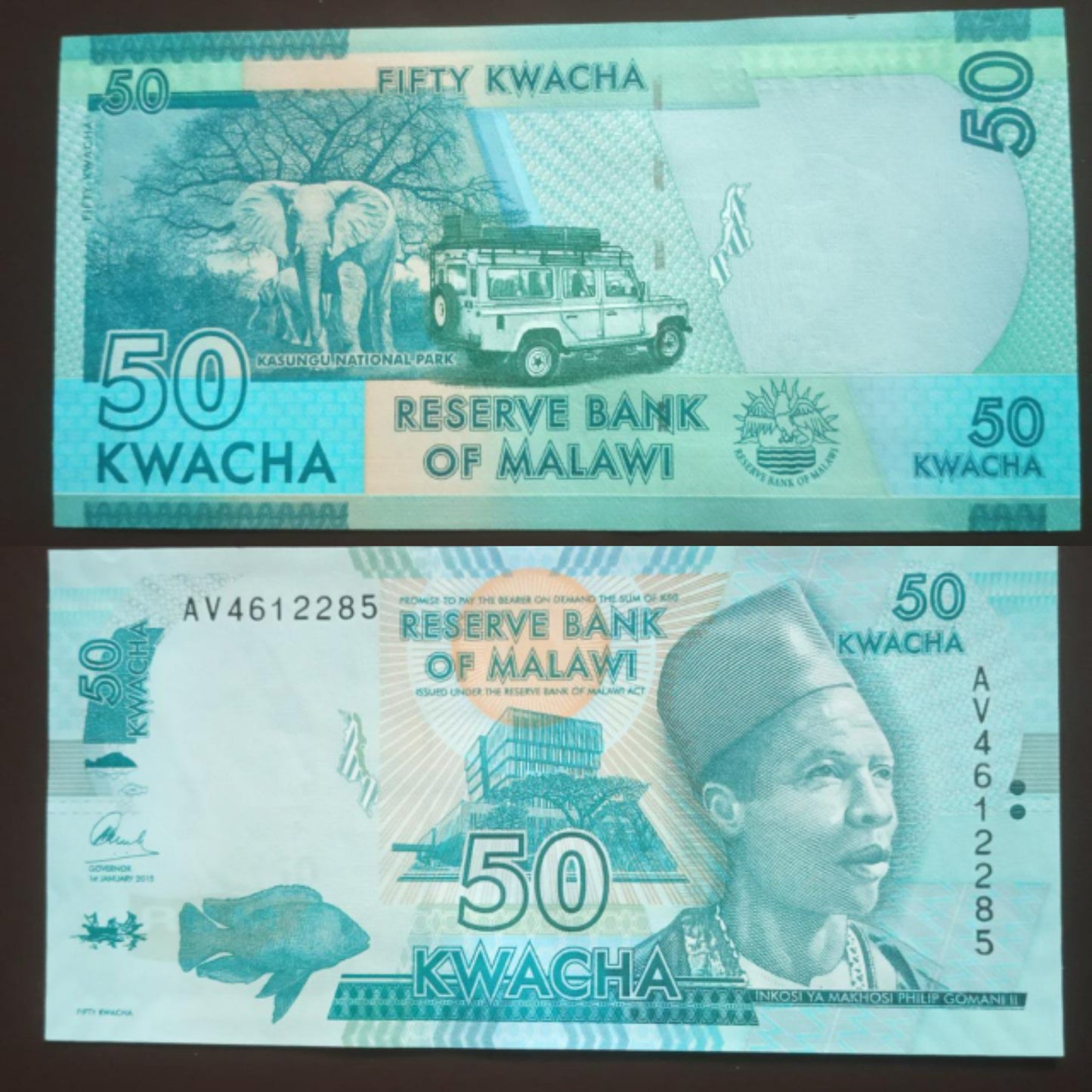 50 Kwacha UNC - Malawi