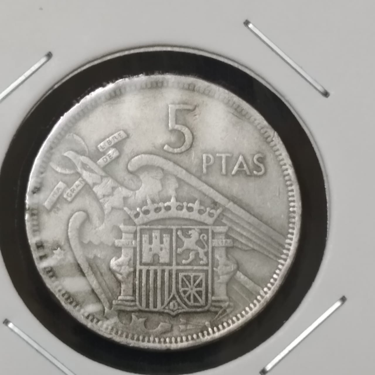 5 Peseta - Spain 1957