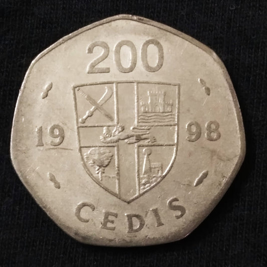 200 Cedis 1998 - Ghana