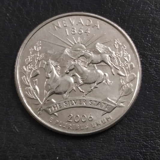 1/4 Dollar USA - Nevada State Commemorative