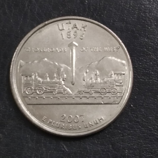 1/4 Dollar - Utah State Commemorative