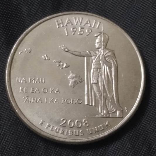 1/4 Dollar USA - Hawaii State Commemorative