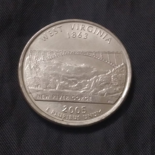 1/4 Dollar USA - West Virginia State Commemorative