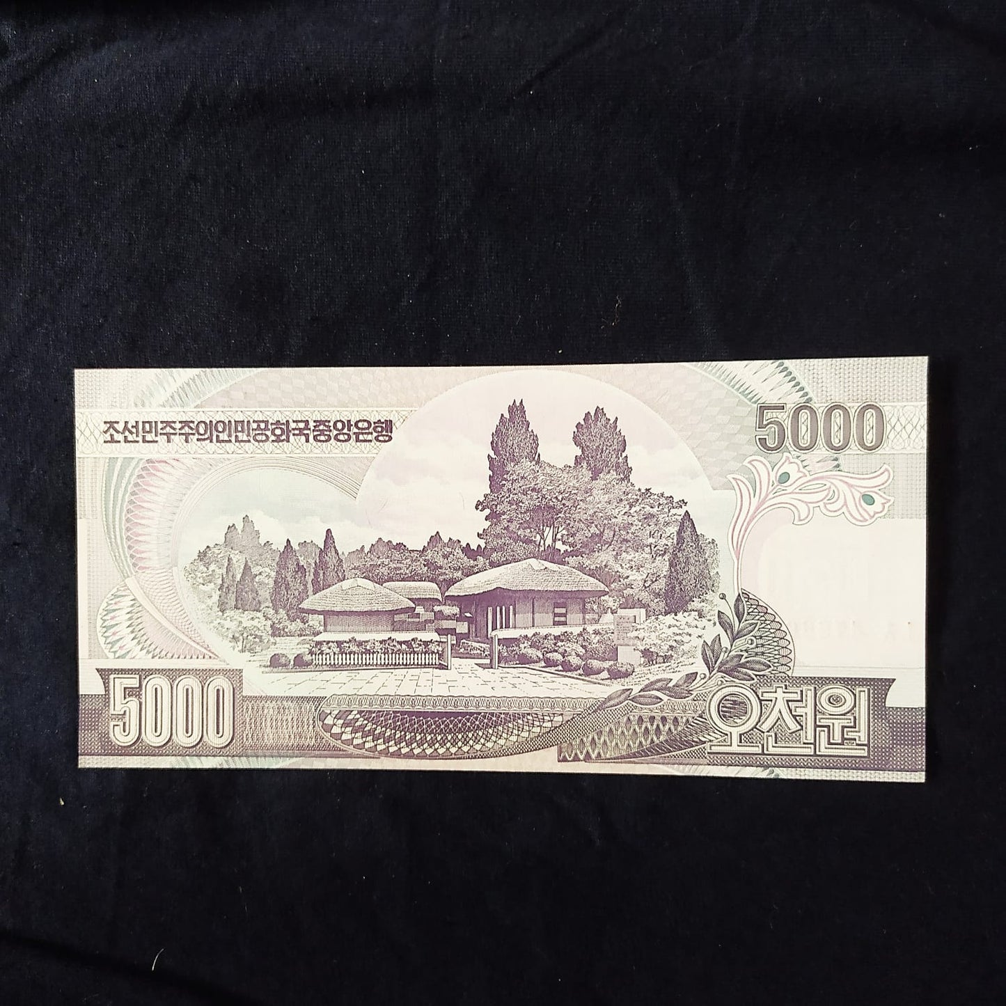 5000 Won UNC - North Korea