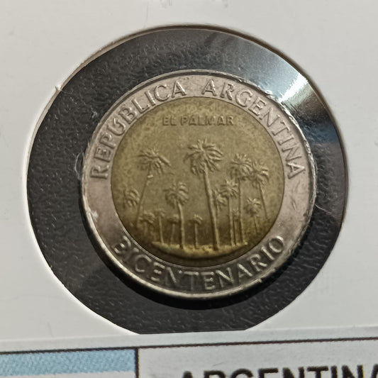 1 Peso 2010 - Argentina (El Palmar) - circulating commemorative