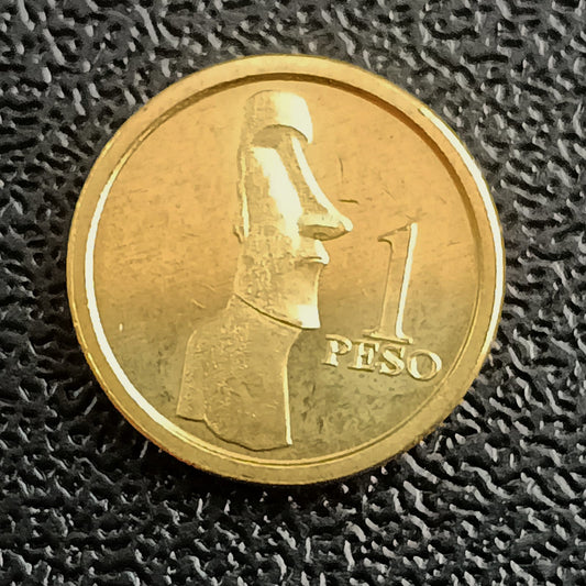 1 Peso 2021 - Rapa Nui (Easter Islands) Type 12