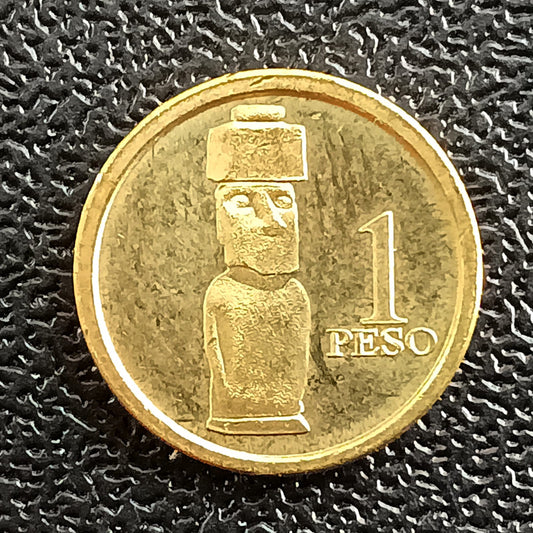 1 Peso 2021 - Rapa Nui (Easter Island) Type 3