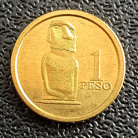 1 Peso 2021 - Rapa Nui (Easter Islands) Type 8