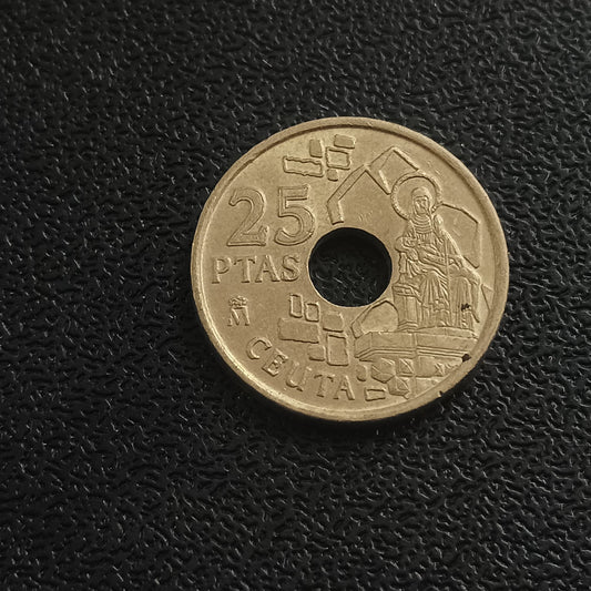 25 Pesetas 1998 (Ceuta) - Spain : Autonomous Communities of Spain