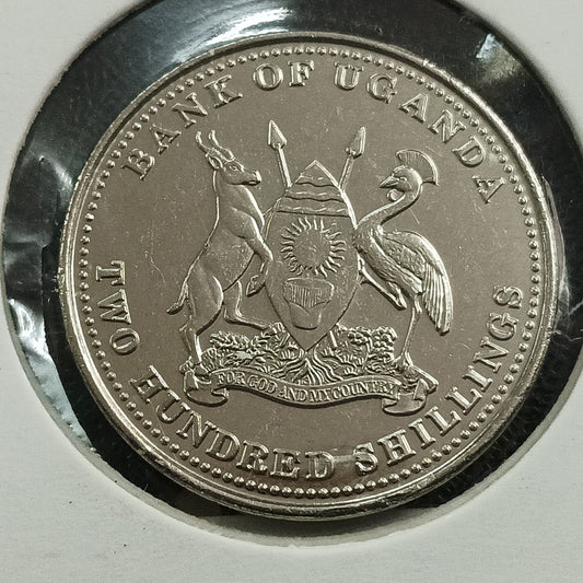 200 Shillings UNC - Uganda