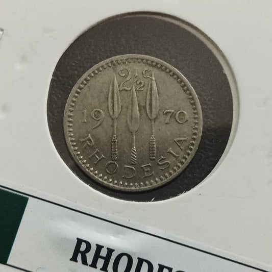 2 1/2 Cents 1970 - Rhodesia