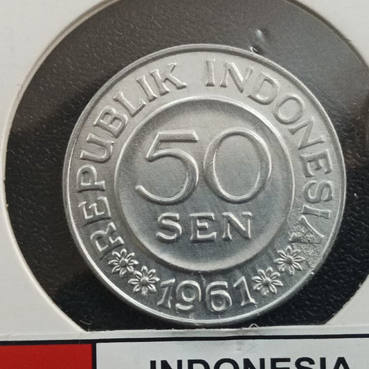 50 Sen - Indonesia (Old Issue)