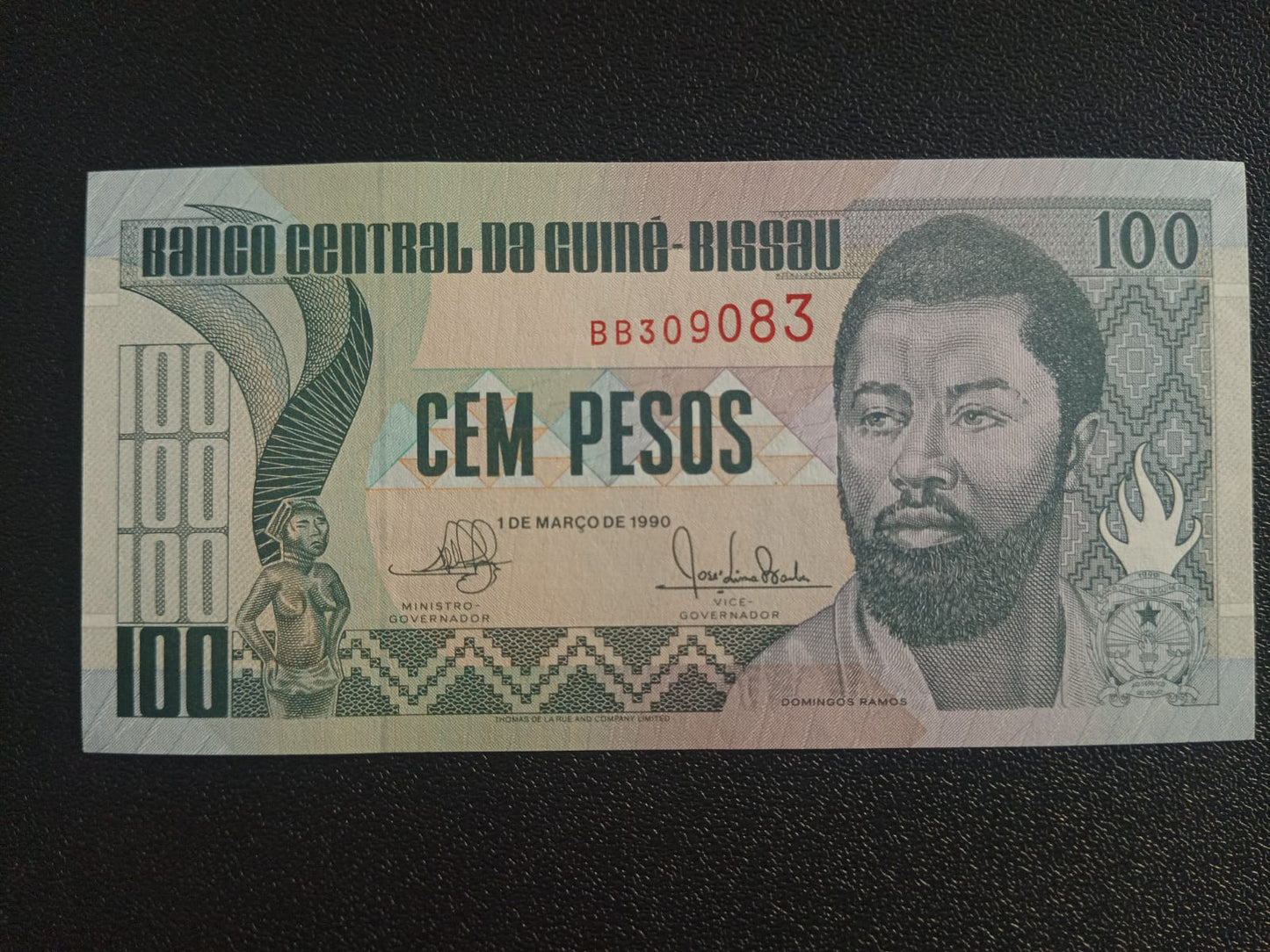 100 Peso UNC - Guinea Bissau