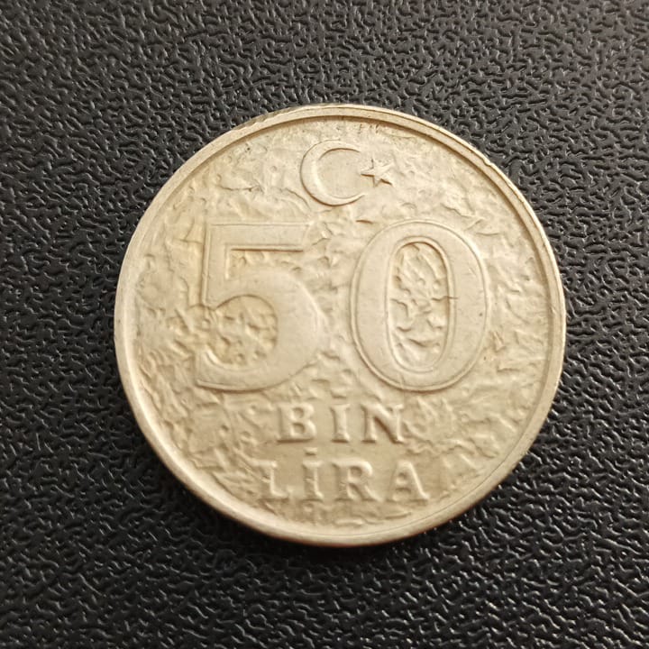 50 000 Lira - Turkey