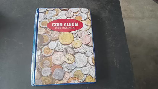 200 All Different Country Coins Set With Album