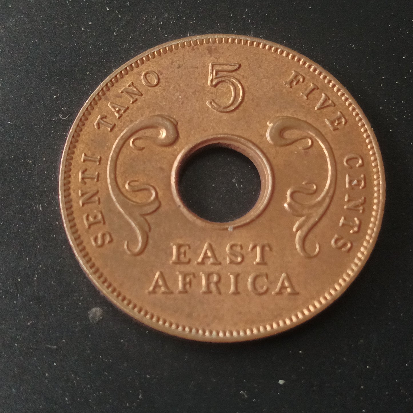 5 Cents 1964 XF - East Africa (Ref : AUC1456)
