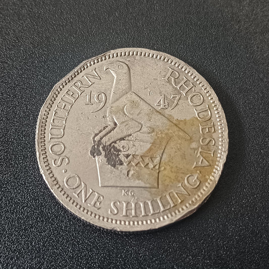 1 Shilling 1947 - Rhodesia (Ref: AUC1626)