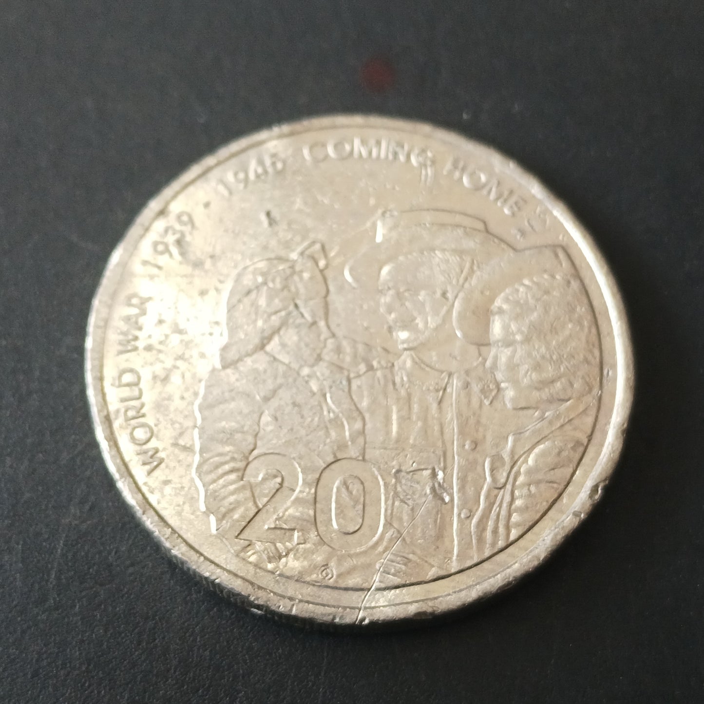 20 Cents 2005 (60th Anniversary of World War II - Coming Home) - Australia (Ref: AUC1885)