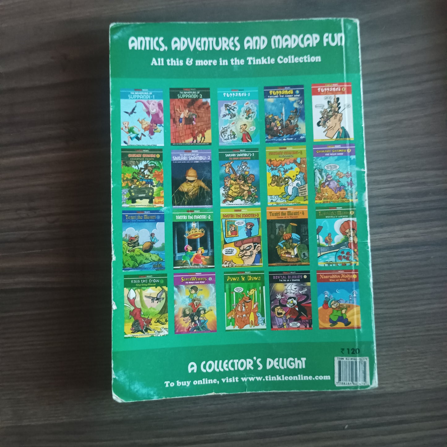 Tinkle Double Digest No 16- (Preowned - Good Condition)