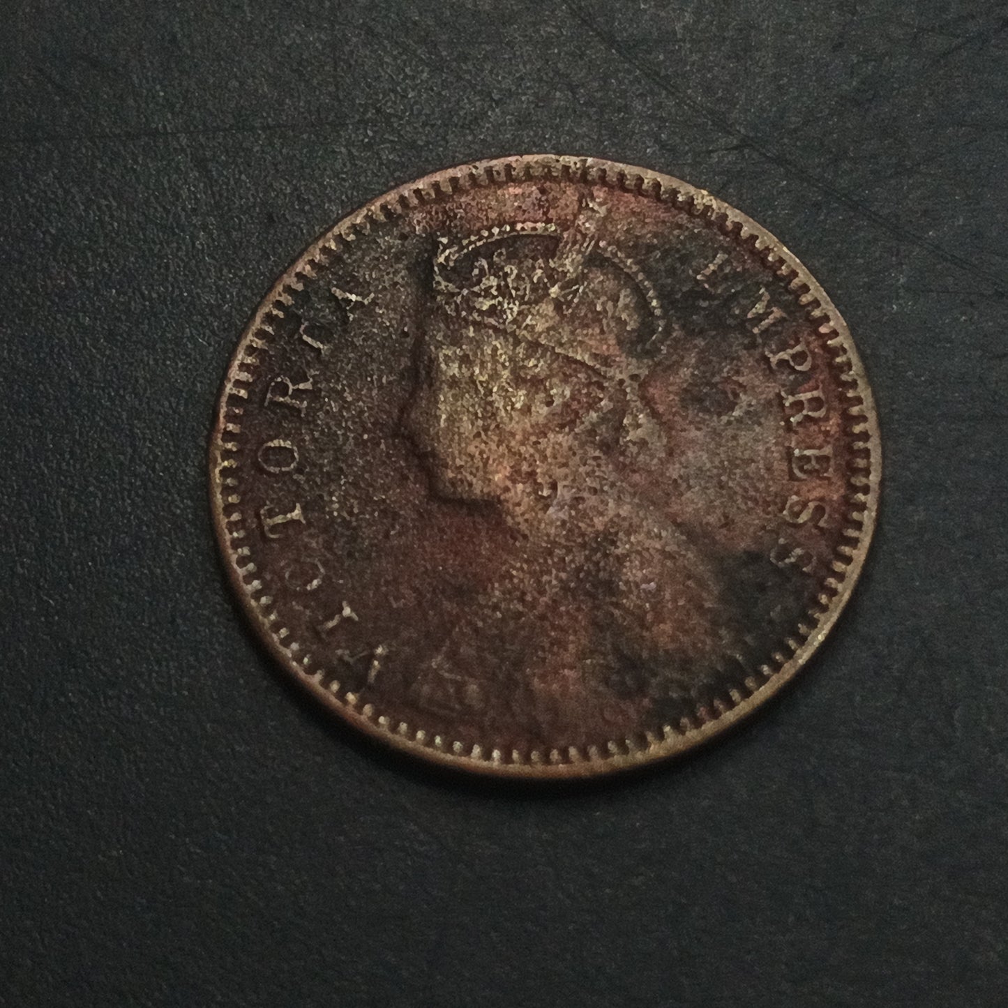 1/12 Anna 1897 Victoria Scarce (Ref : AUC1352)