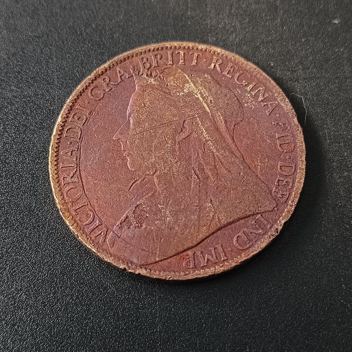 1 Penny 1897 Victoria - United Kingdom (Ref: AUC1635)