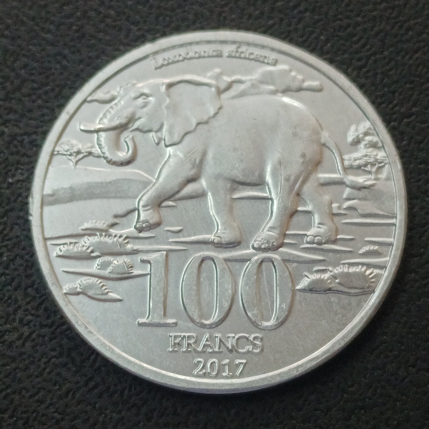 100 Francs 2017 UNC(Big Five: Elephant ) - Katanga