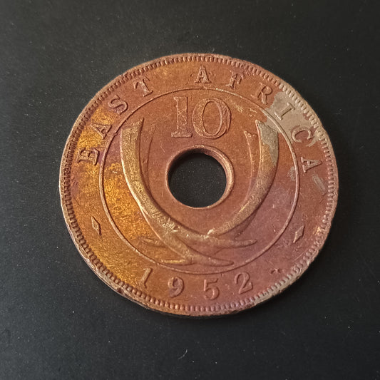 10 Cents 1952 George Vi - East Africa (Ref: AUC1622)