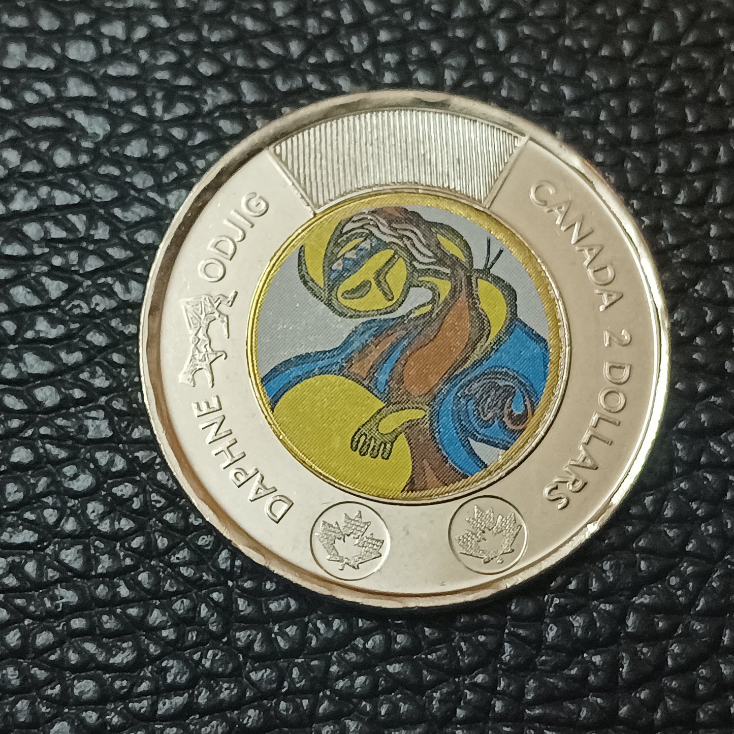 2 Dollars 2025 UNC (Daphne Odjig; colourized) - Canada