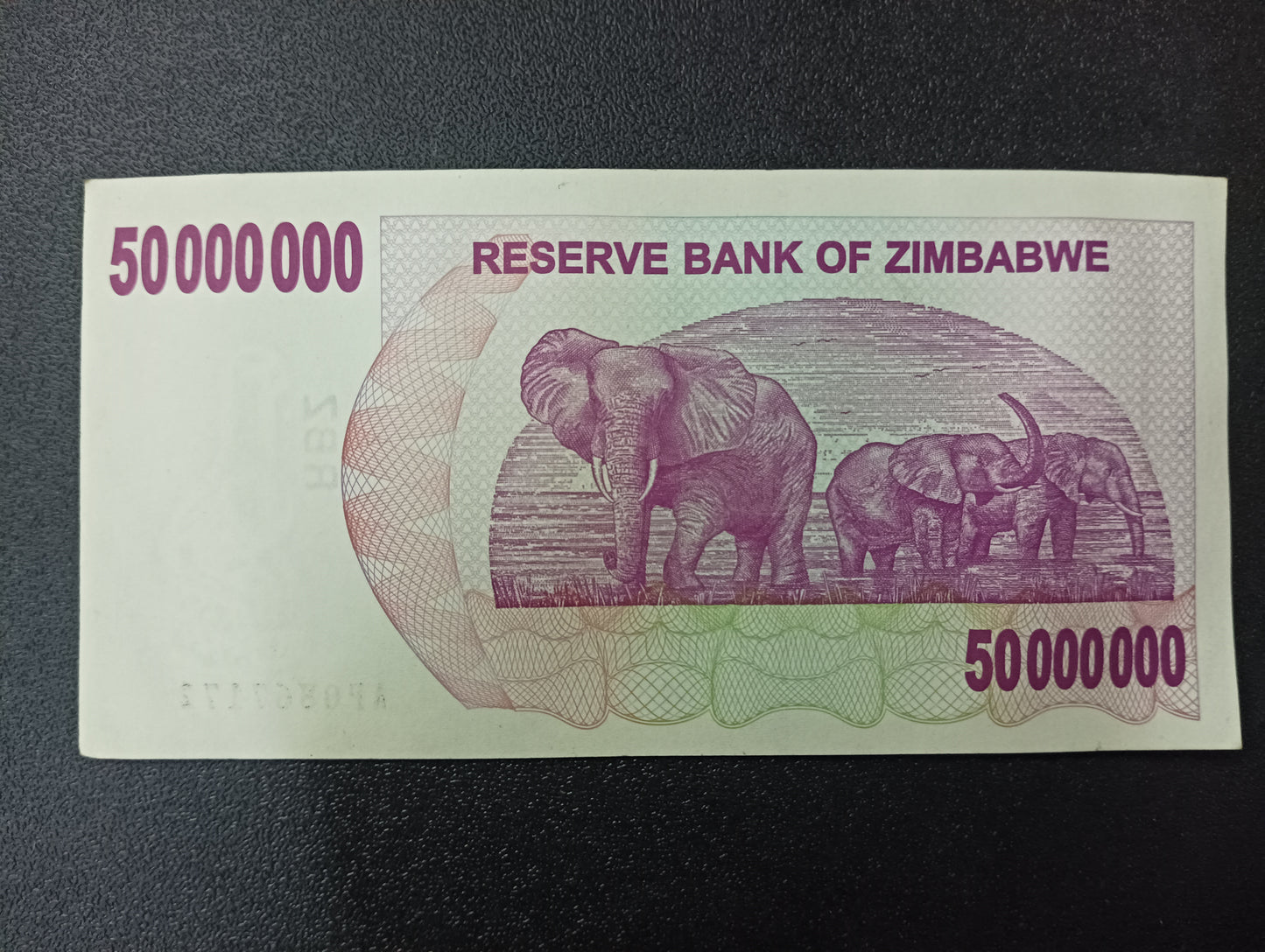 50 Million Dollars 2008 (Bearer Cheque) - Zimbabwe