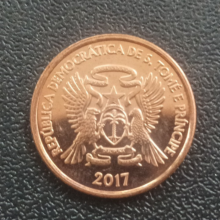 20 Centimos 2017 AUNC - Sao Tome & Principe