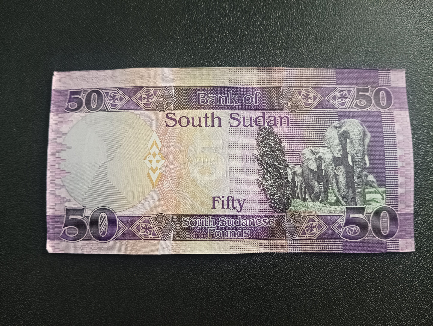 50 South Sudanese Pound 2019 UNC - South Sudan