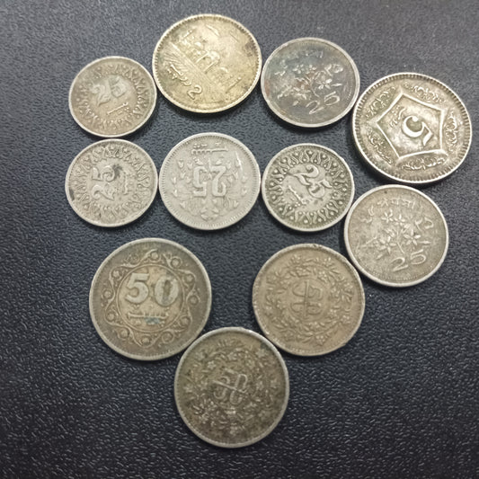 Lot of 11 Coins -Pakistan (Ref : AUC0772)