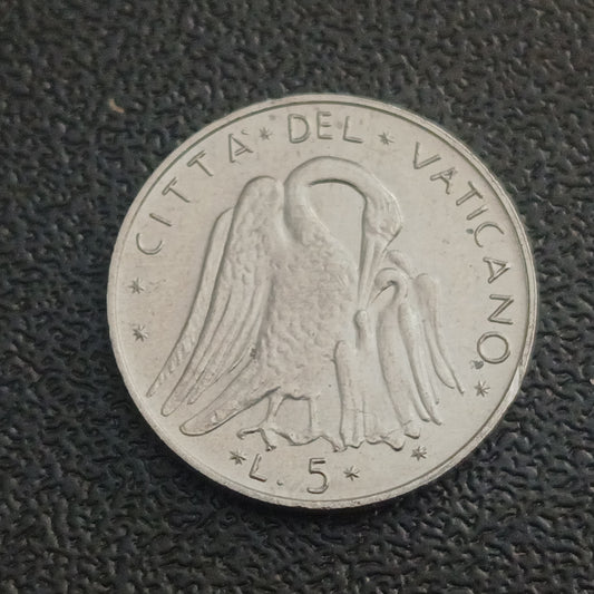 5 Lire (Paul VI) 1970 UNC - Vatican City