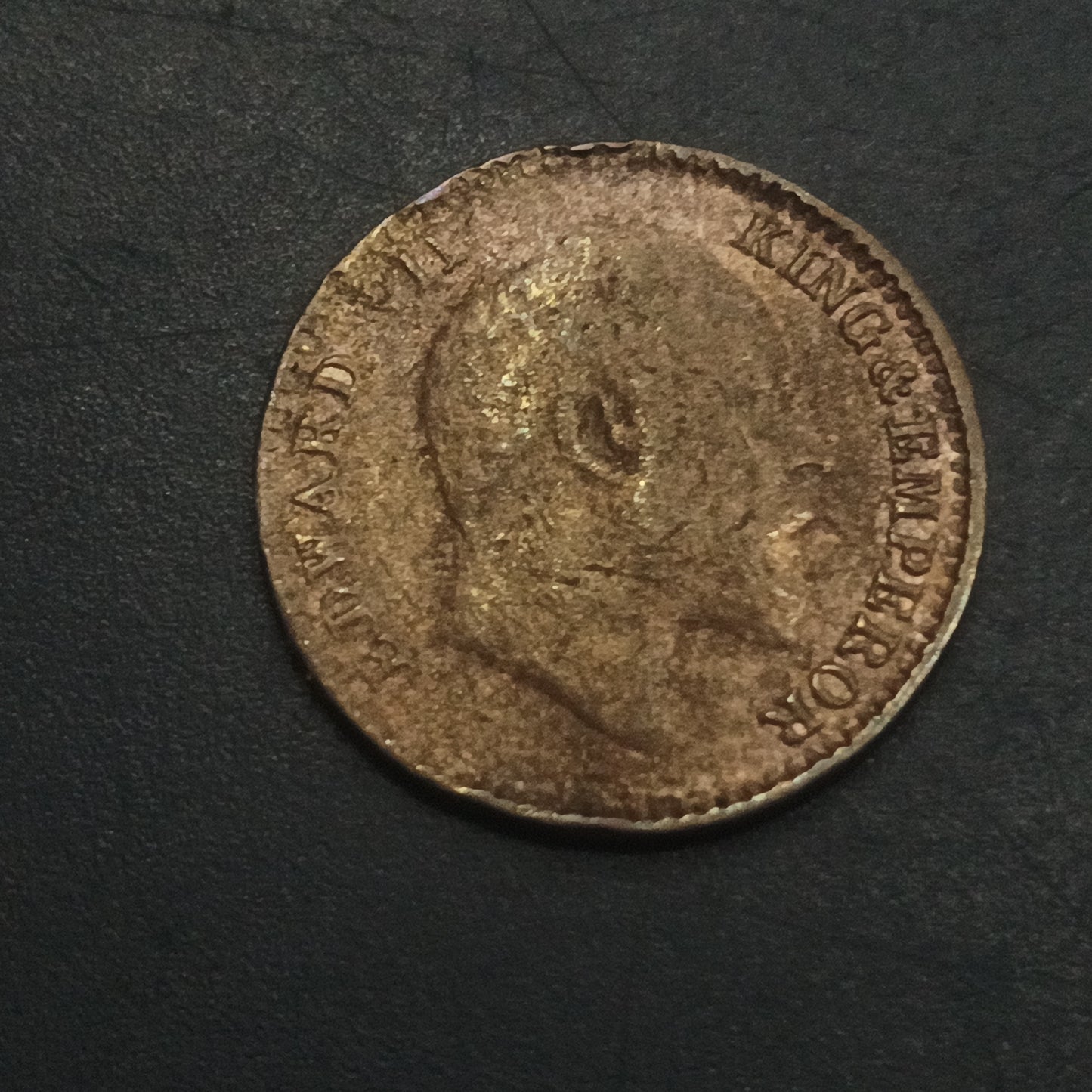 1/12 Anna 1908 Edward Scarce (ref : AUC1354)